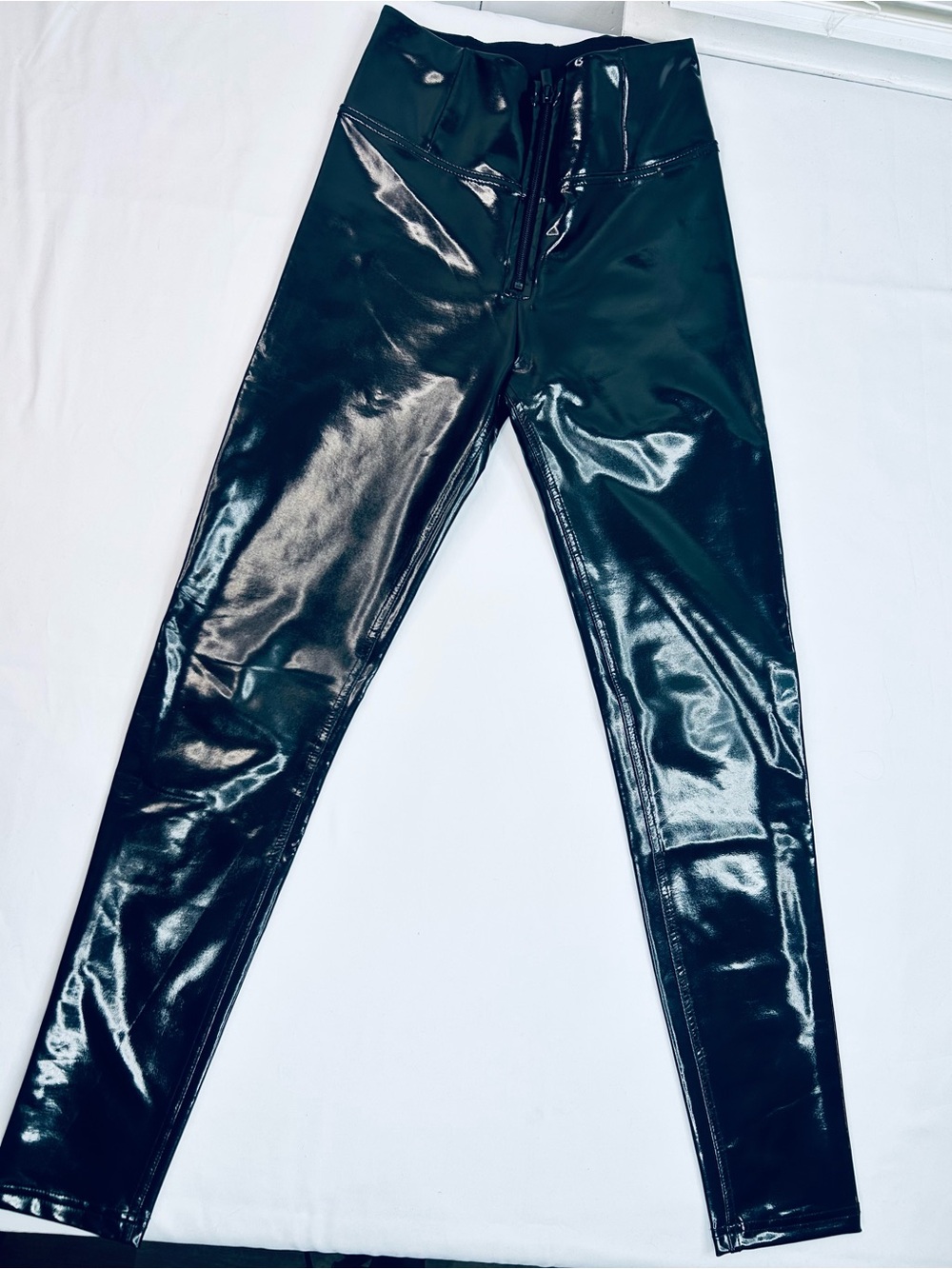 Freddy Women's Skinny High-Shine Black Jeans